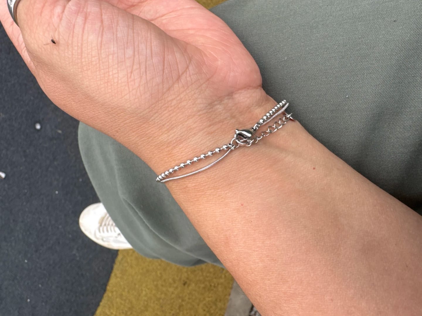 Customer photo review of Ocean Breeze Bracelet