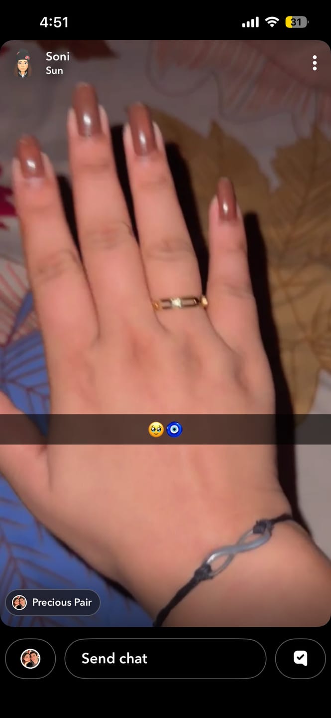 Customer photo review of Geo Link Gold Band