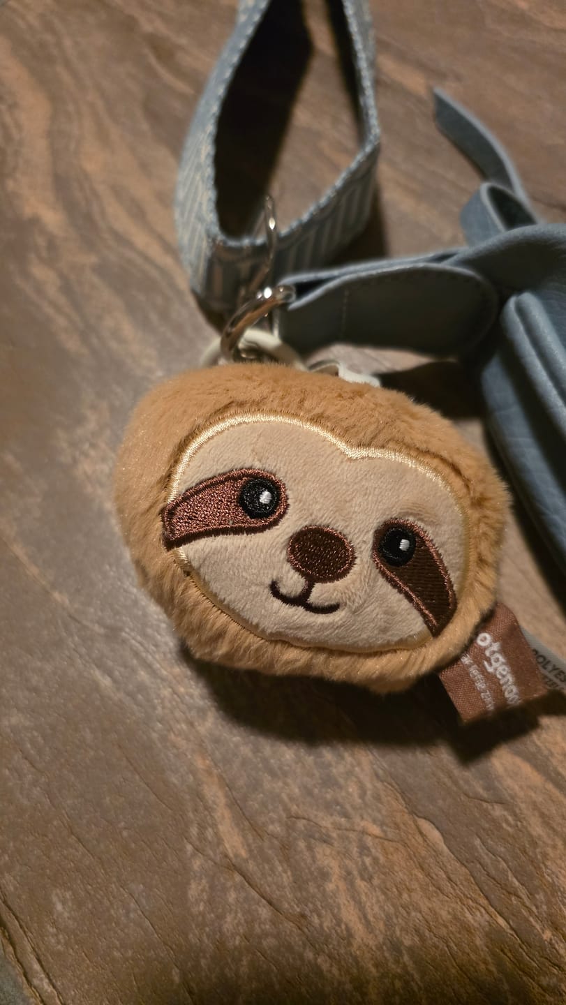 Customer photo review of Reisgenootje Sleutelhanger Luiaard