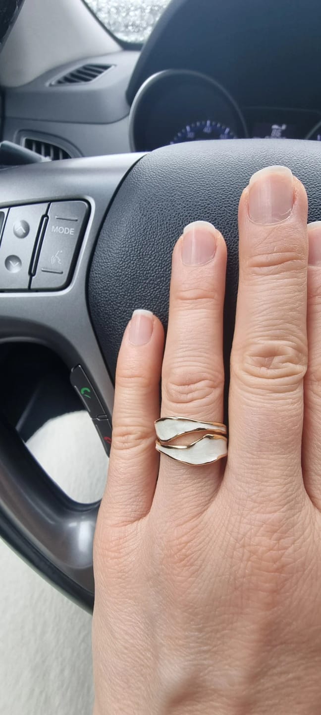 Customer photo review of Pure Canvas Open Ring
