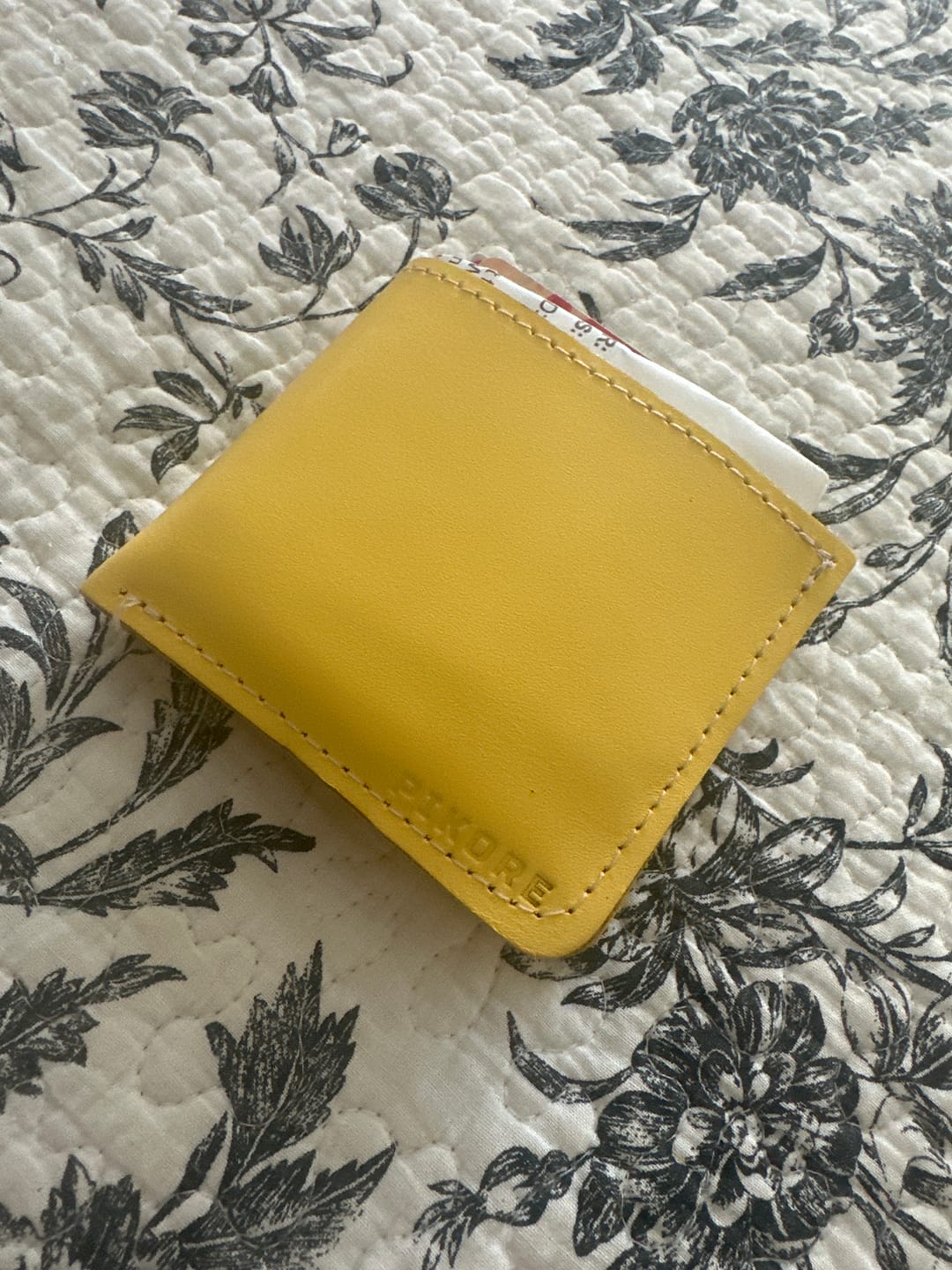 Customer photo review of Leather Card Holder