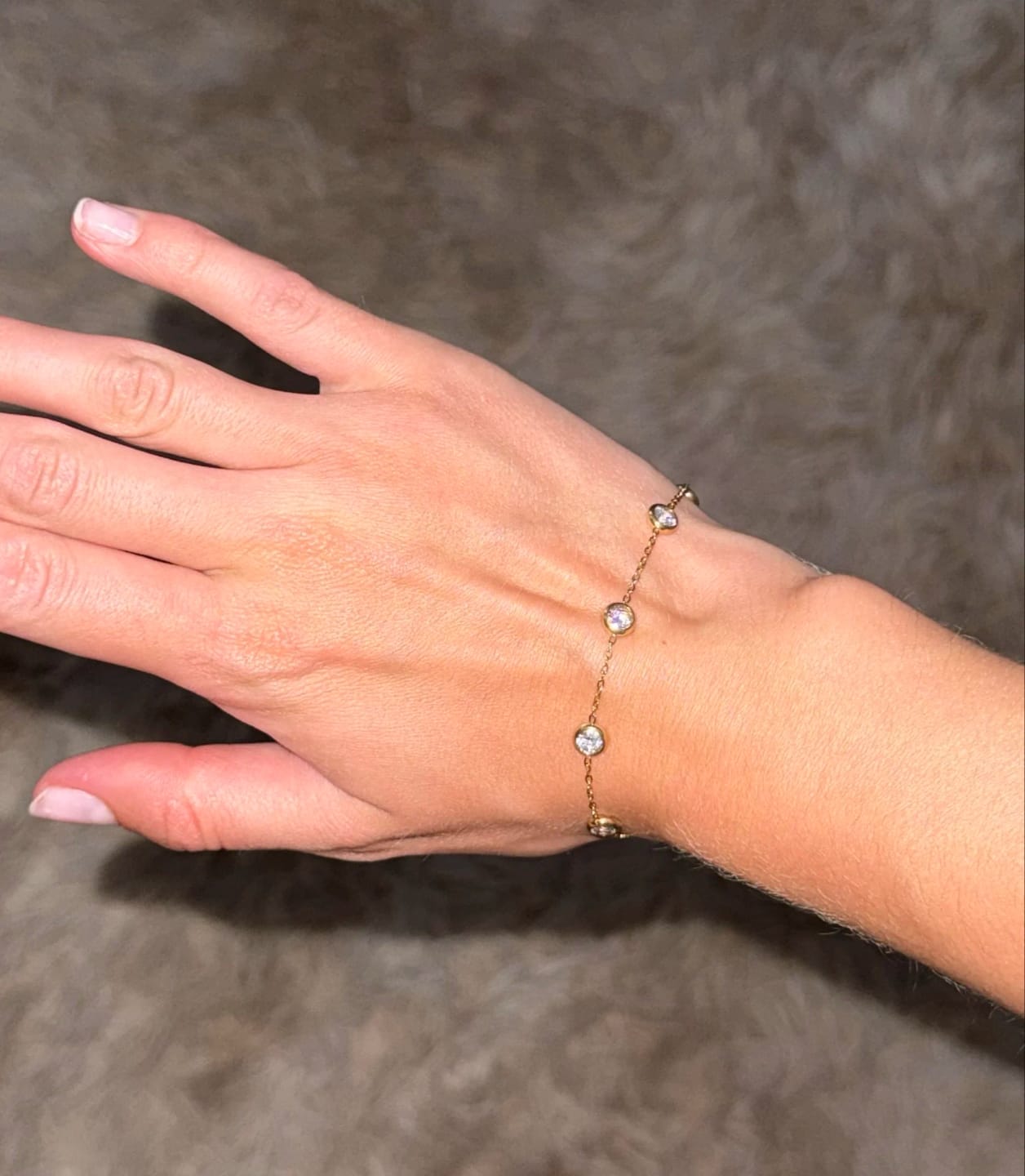 Customer photo review of Sophia's Spectrum Charm Bracelet