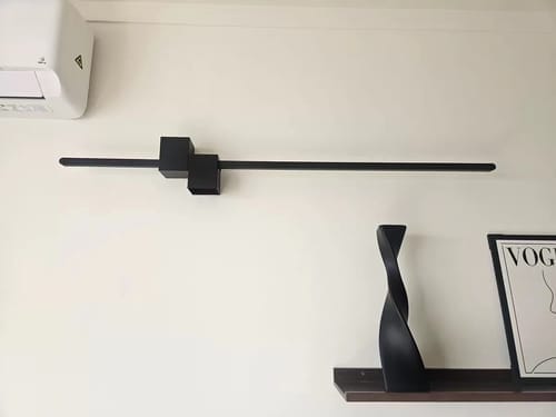 Customer photo review of Long Linear LED Wall Sconce