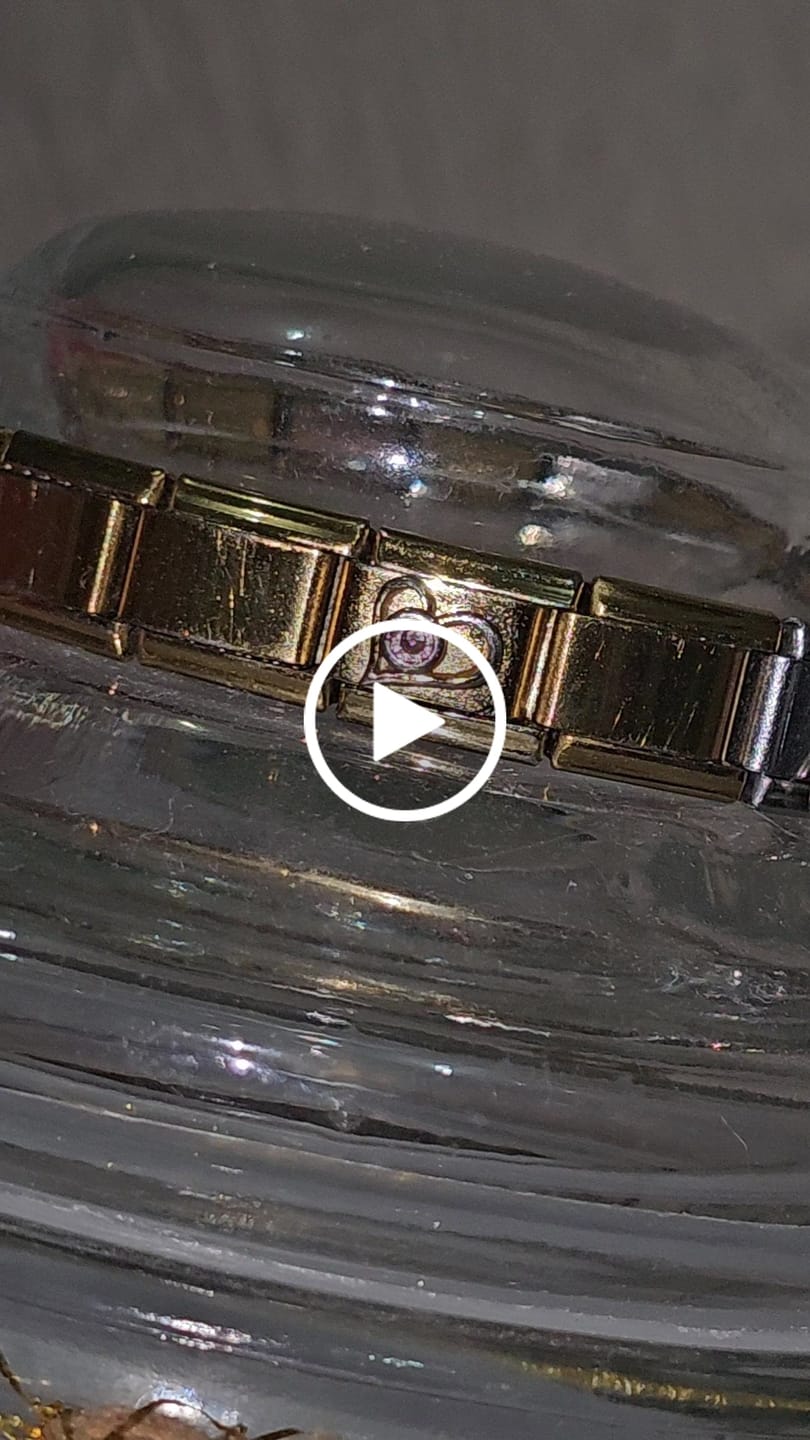 Customer video review of IB Charm gold love