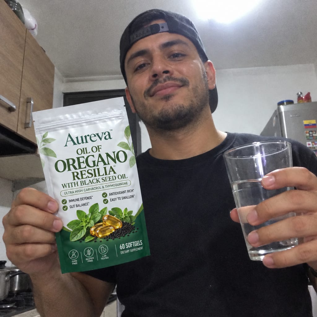 Customer photo review of Aureva Oil Of Oregano Resilia