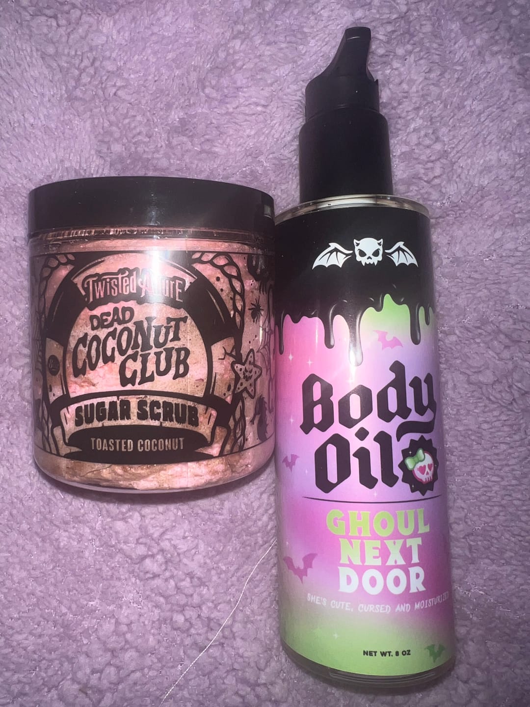 Customer photo review of Dead Coconut Club Sugar Scrub