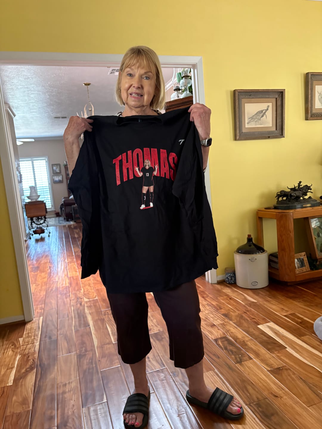 Customer photo review of Lucy Thomas Long Sleeve Tee