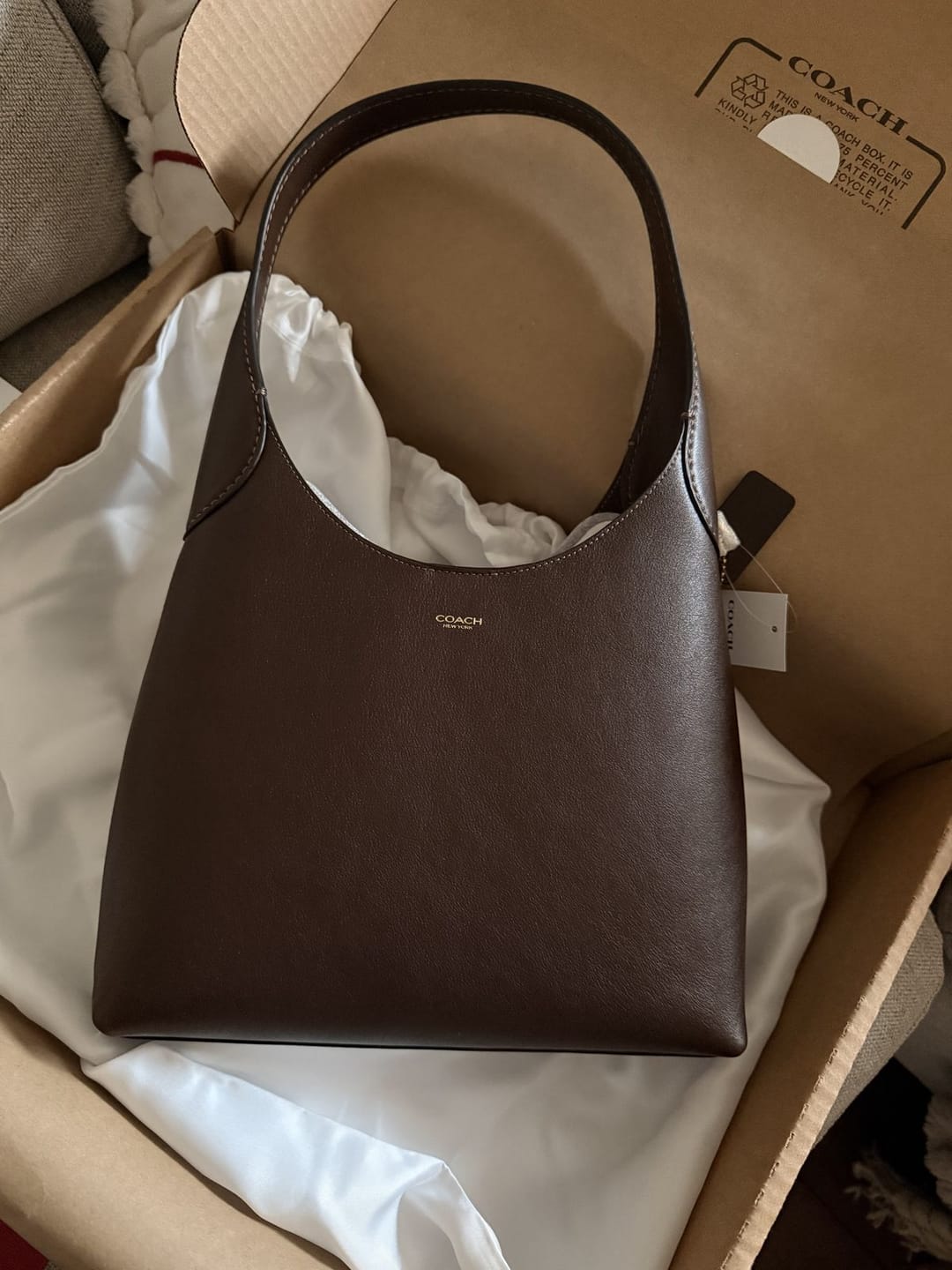Customer photo review of COACH Brooklyn Shoulder Bag