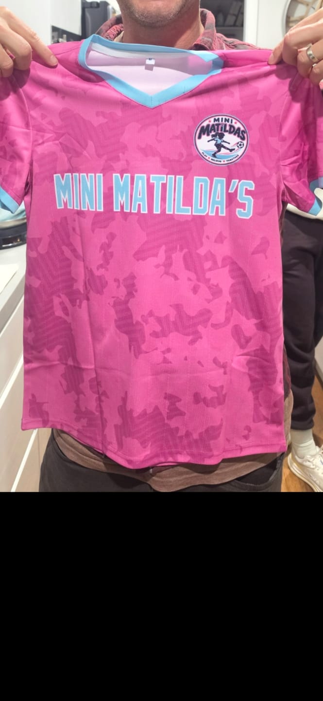 Customer photo review of Custom Pink Camo sports Soccer Tops/Sets Jersey