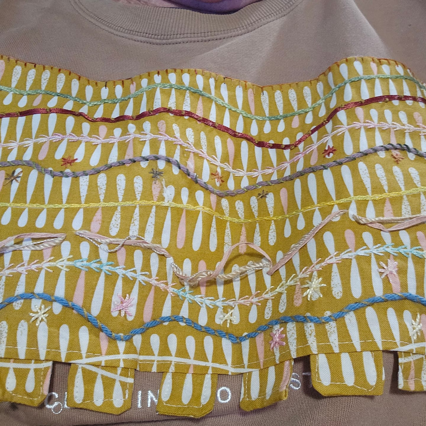 Customer photo review of SPECKLE THREAD MYSTERY PACK