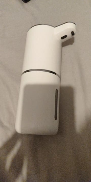 Customer photo review of Liquid Foma Soap Dispenser - Turn Your Everyday Handwashing Into a Smarter Experience