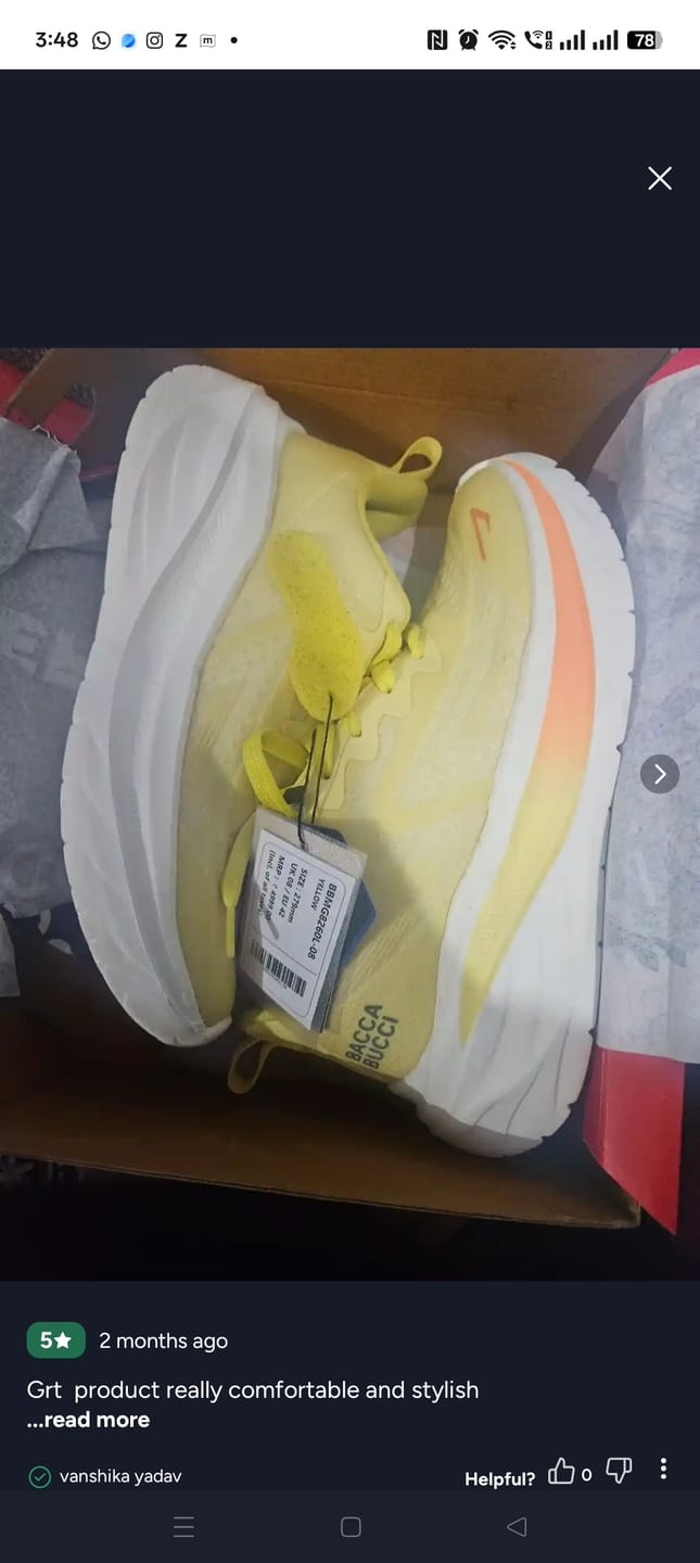 Customer photo review of SPEED PRO - YELLOW / UK-10