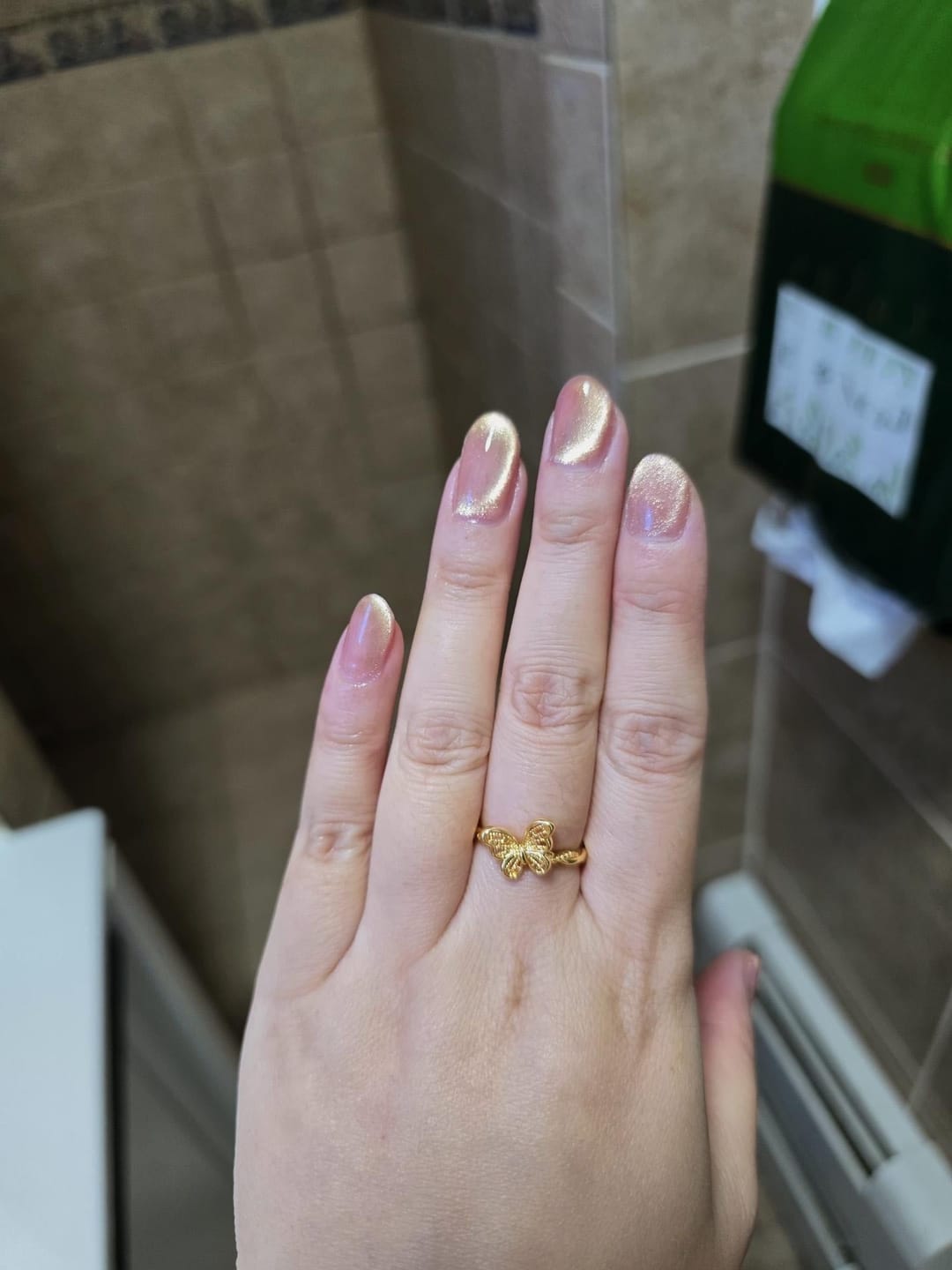 Customer photo review of Kedi Gözü Jel Oje Kalemi · Kış Serisi