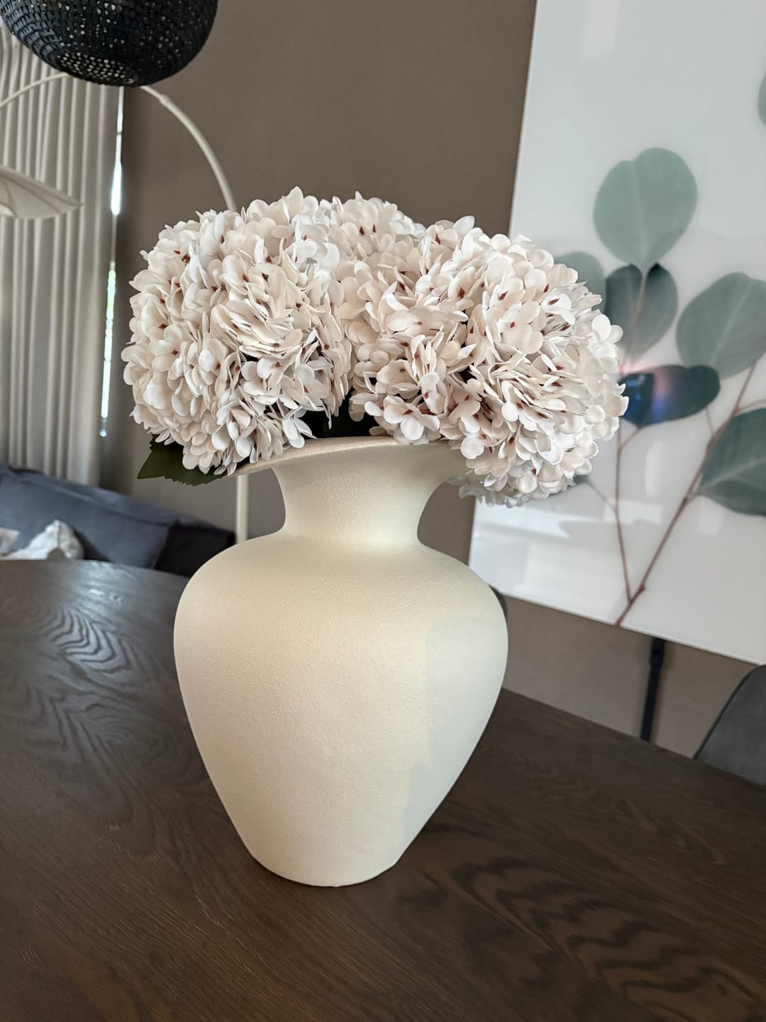 Customer photo review of Grote Zijden Hortensia - Wit