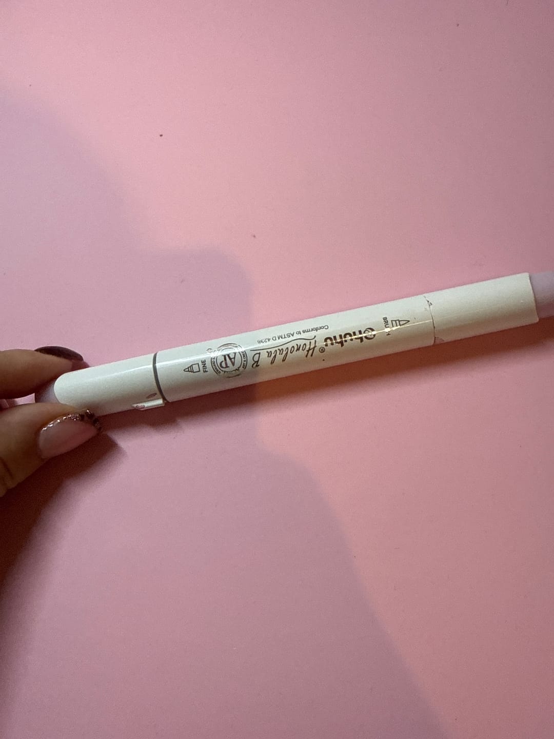 Customer photo review of Ohuhu Honolulu R250 / R54 Individual Marker, Brush & Chisel