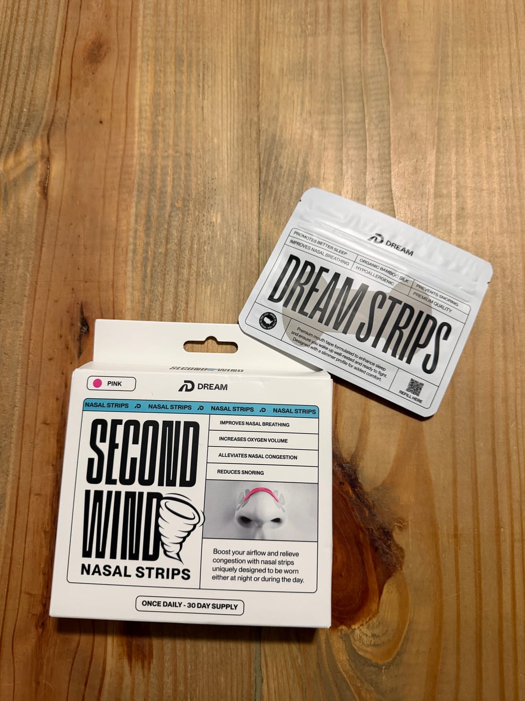 Customer photo review of Dream Mouth Tape Bundle