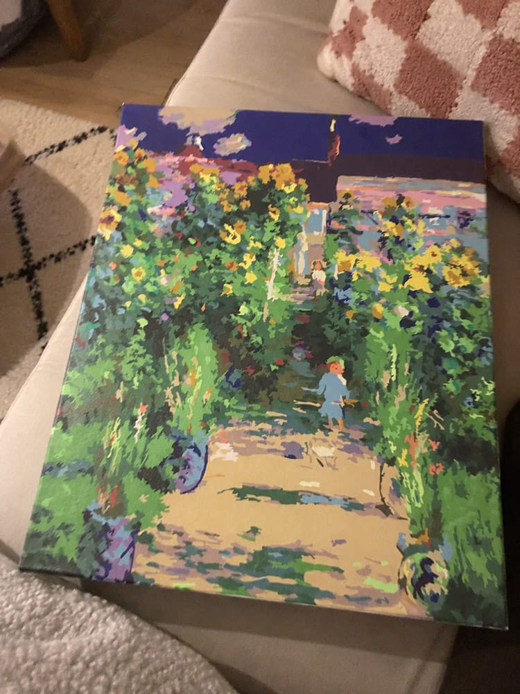Customer photo review of Le Jardin de l’artiste à Vétheuil - Monet