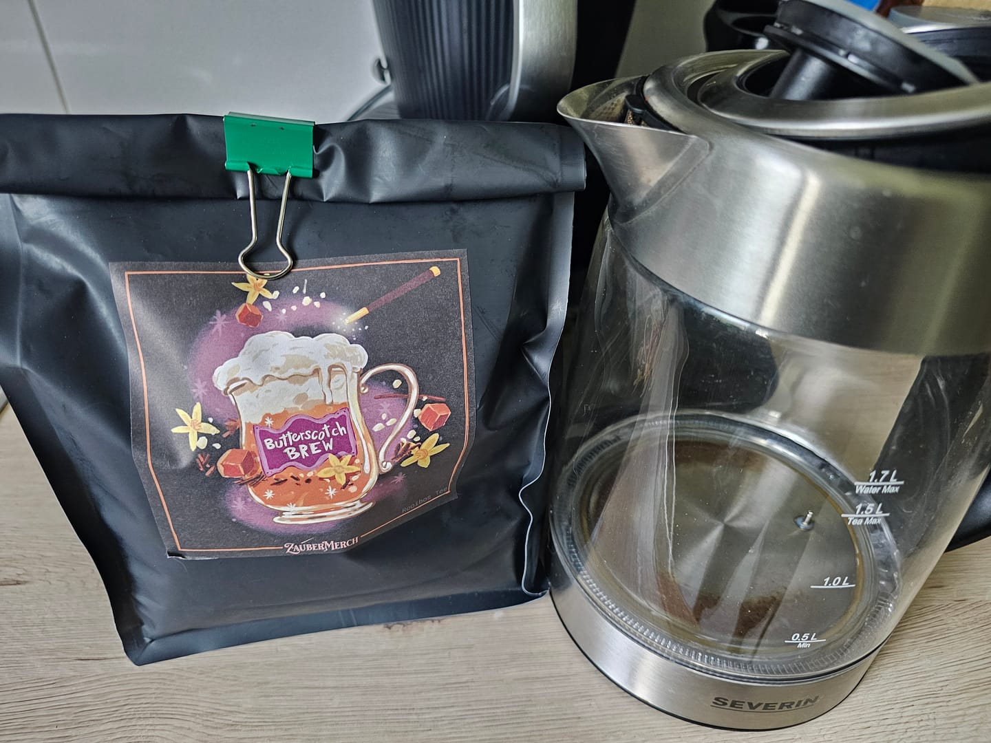 Customer photo review of Limitierter 1 kg Beutel – Butterscotch Brew Special Edition