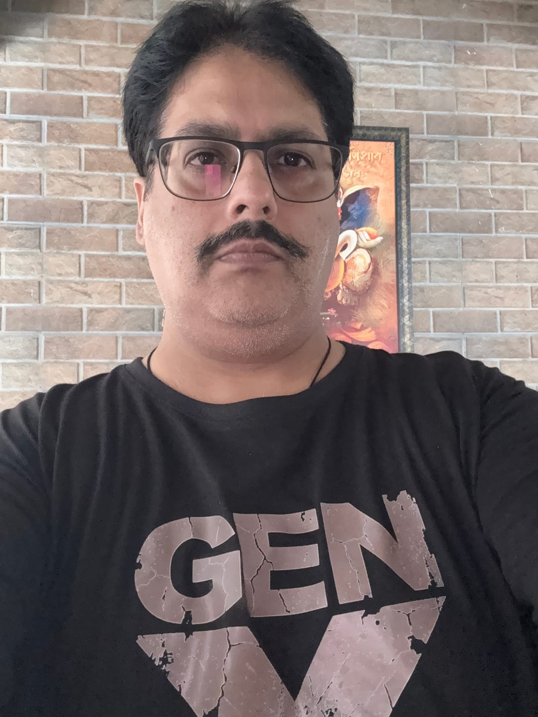 Customer photo review of Gen X Vintage Since 1977 T-Shirt
