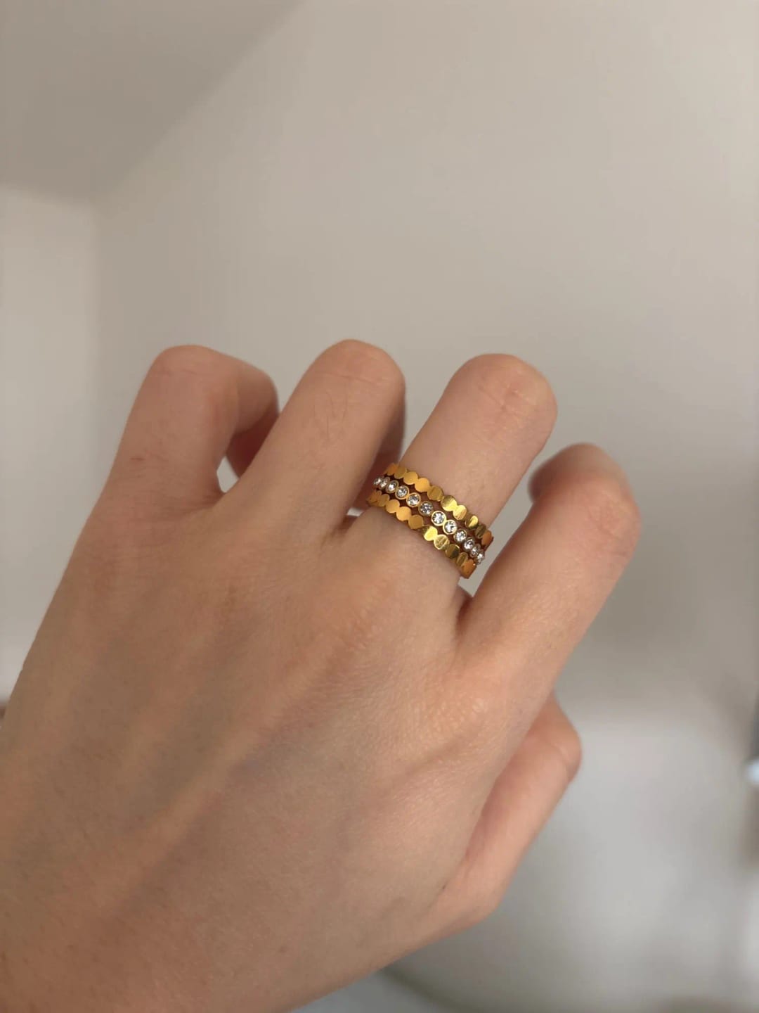 Customer photo review of Lumina Petal Band
