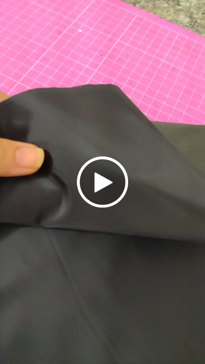 Customer video review of NYLON 190T EMBORRACHADO COR PRETO