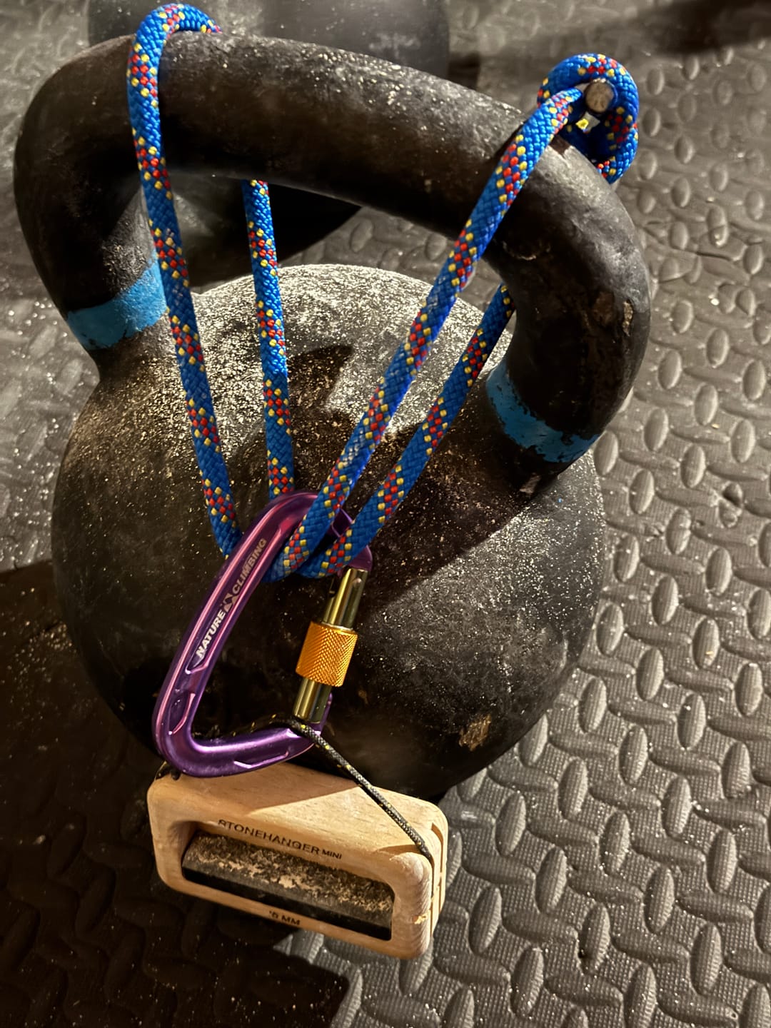 Customer photo review of Carabiner Screwgate