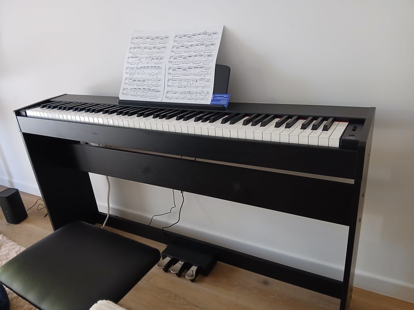 Customer photo review of Donner DDP-50 88 touches Lestées Piano numérique