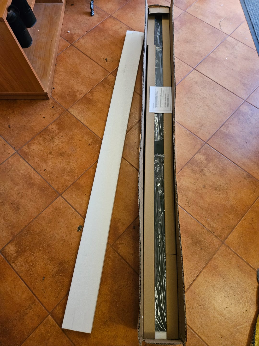 Customer photo review of Long Outdoor Linear LED Wall Light