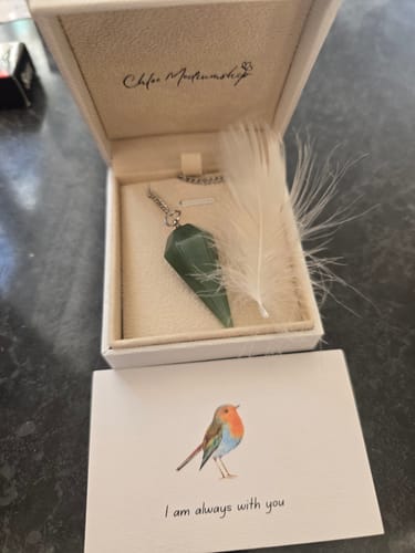 Customer photo review of Pendulum for Psychic Clarity & Spiritual Connection