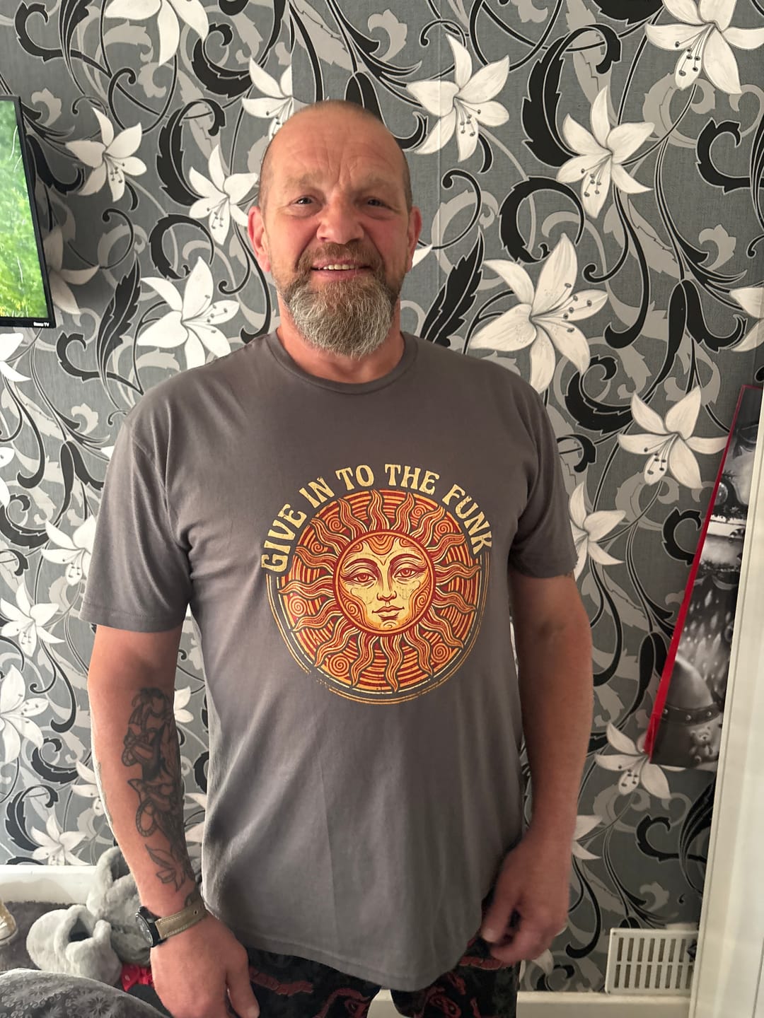 Customer photo review of Give In To The Funk T-Shirt