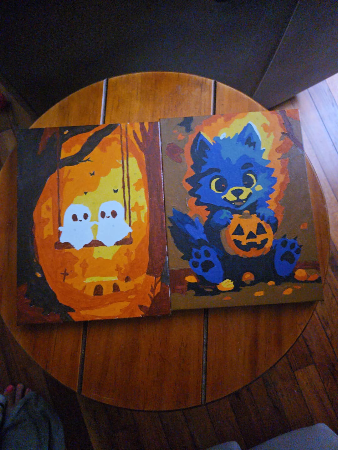 Customer photo review of Surprise Painting | Paint by Numbers