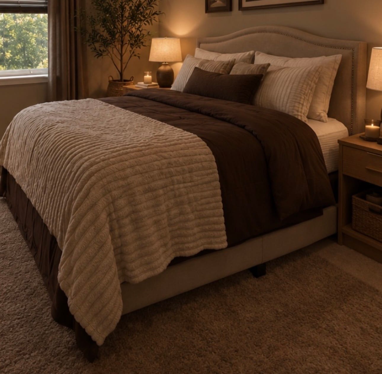 Customer photo review of MarshMellow Comforter