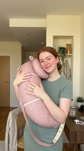 Customer photo review of Nuzzle™ – Comfort Nursing Pillow