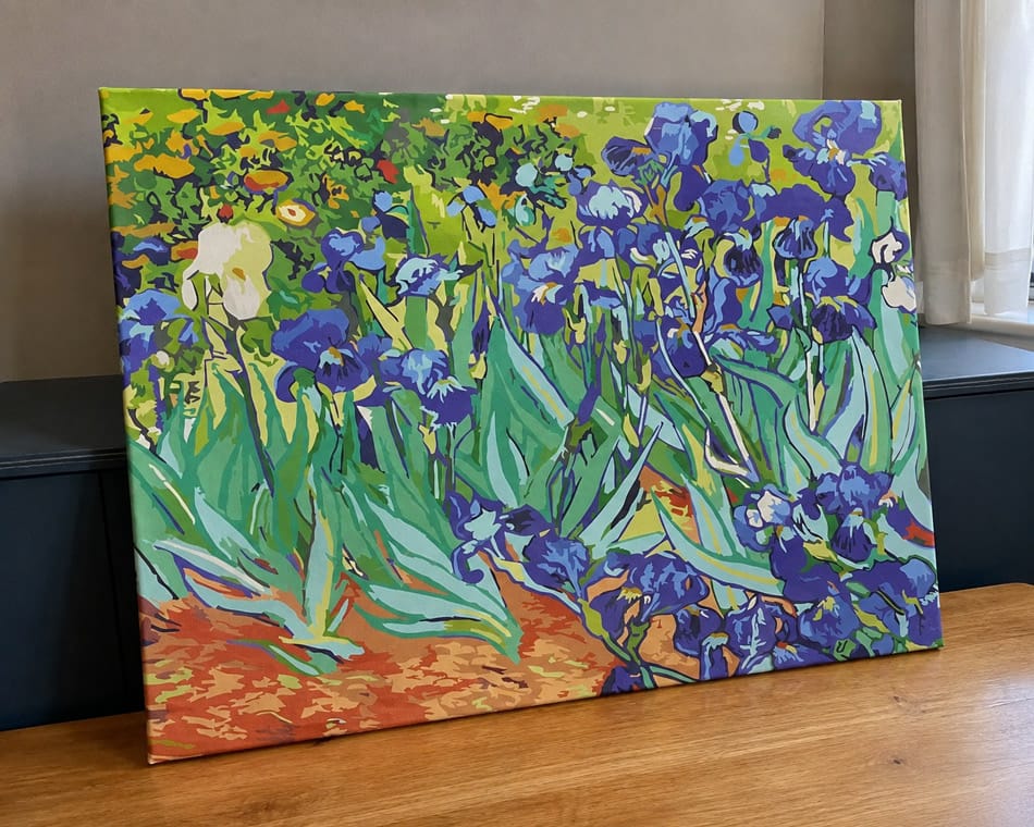 Customer photo review of Van Gogh Iris