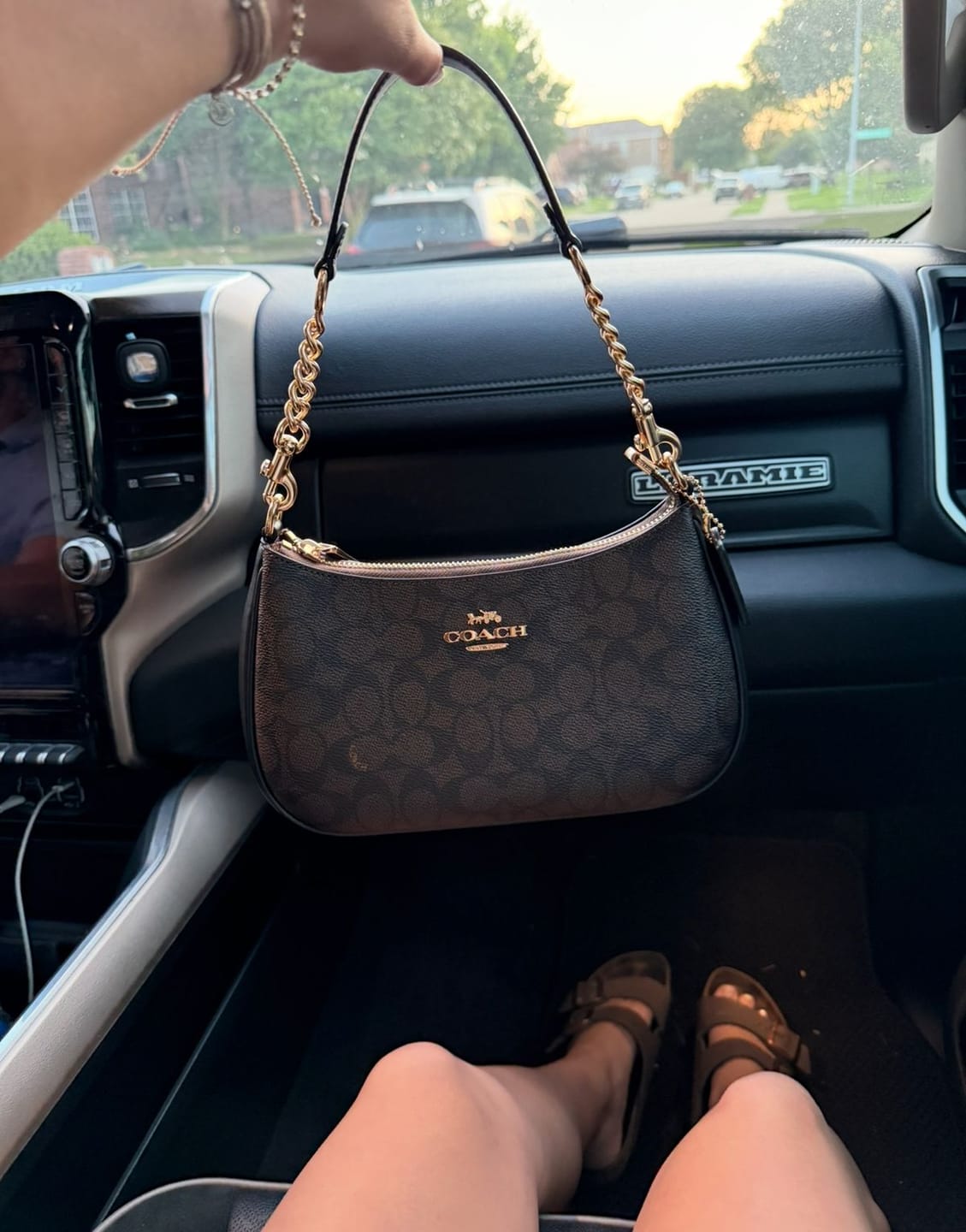 Customer photo review of COACH Teri Shoulder Bag