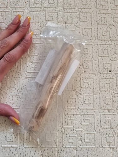 Customer photo review of Coffee Wood Dog Chew Stick