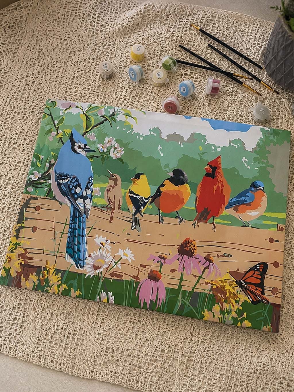 Customer photo review of Oiseaux sur la barrière