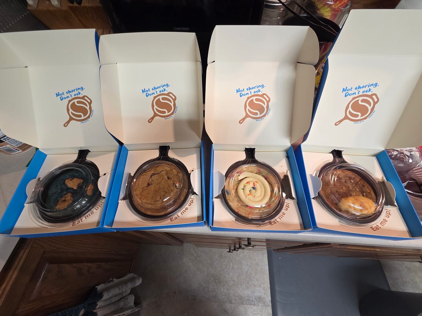 Customer photo review of Original 4" Skillet