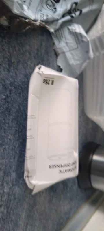 Customer photo review of Liquid Foma Soap Dispenser - Turn Your Everyday Handwashing Into a Smarter Experience