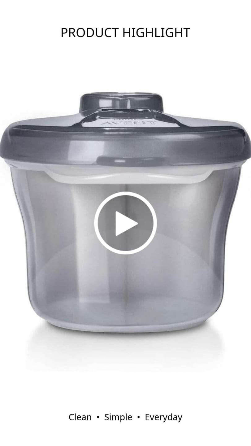 Customer video review of Philips Avent Milk Powder Dispenser