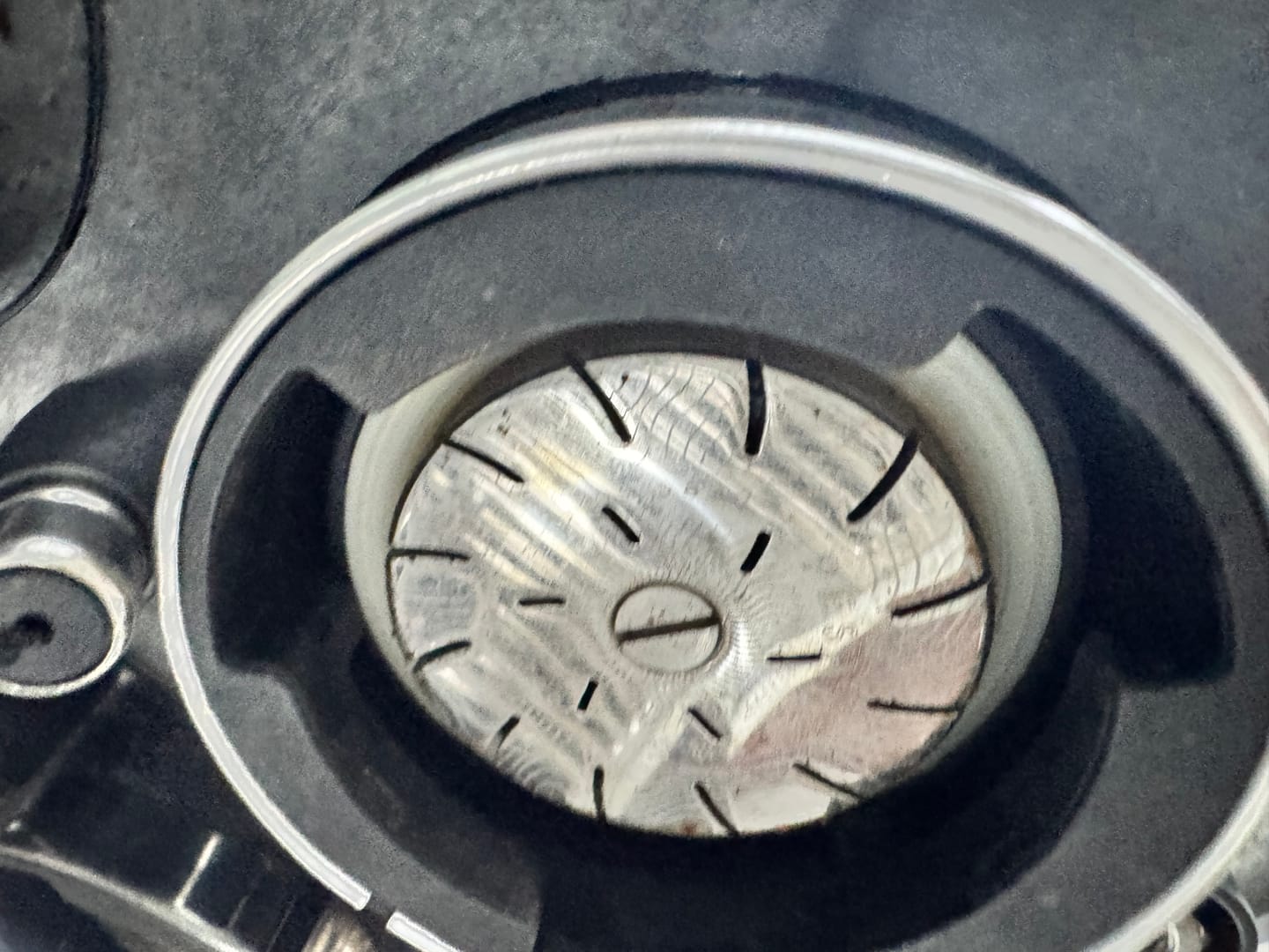 Customer photo review of High Diffusion Espresso Shower Screen - Breville