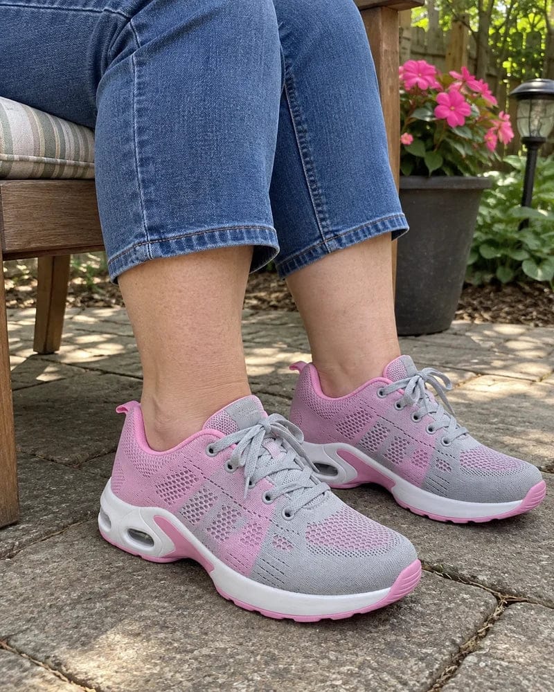 Customer photo review of OrthoShoes™ Pro — Scarpe per turni di 12 ore, progettate per alleviare tutto il giorno il dolore a piedi, ginocchia e schiena