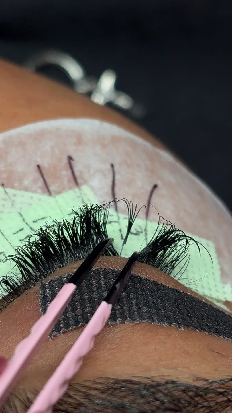 Customer photo review of VEYESINC Cashmere Lashes - 0.05MM