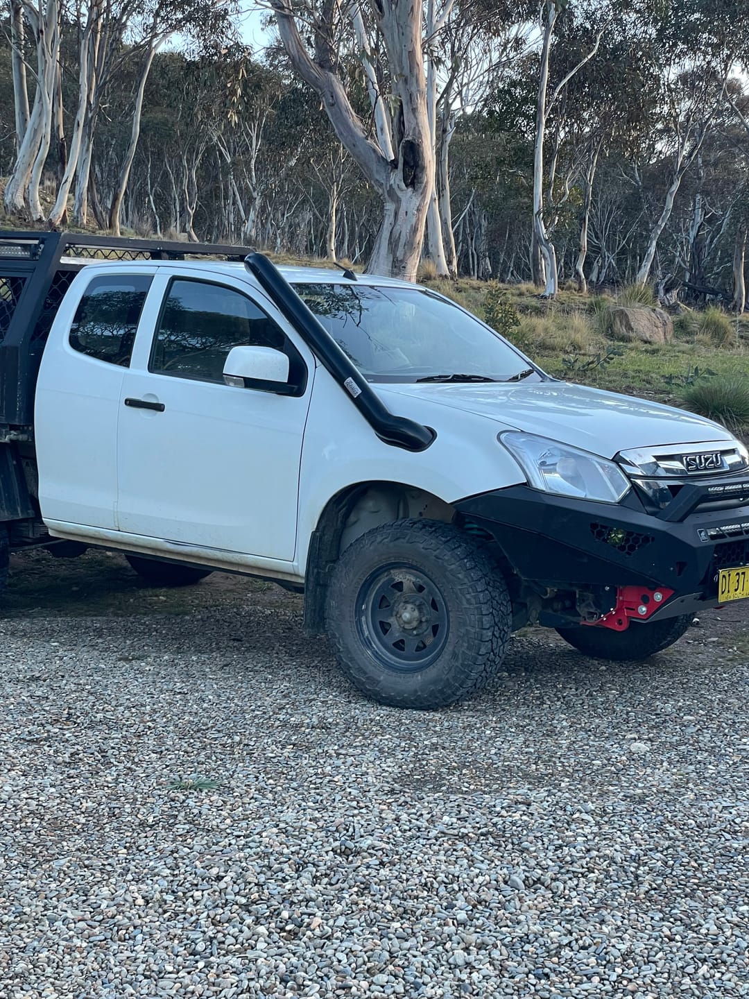Customer photo review of Stainless Snorkel to Suit Isuzu D-Max 2012-2020