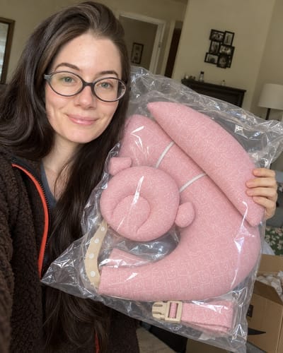 Customer photo review of NESTORA™ Nursing Support Pillow