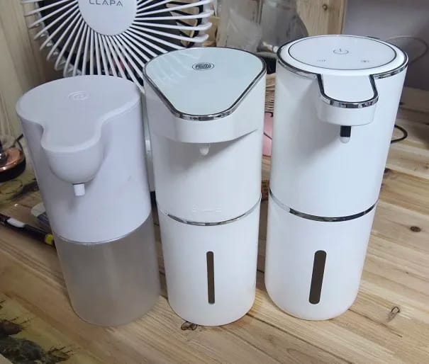 Customer photo review of Liquid Foma Soap Dispenser - Turn Your Everyday Handwashing Into a Smarter Experience