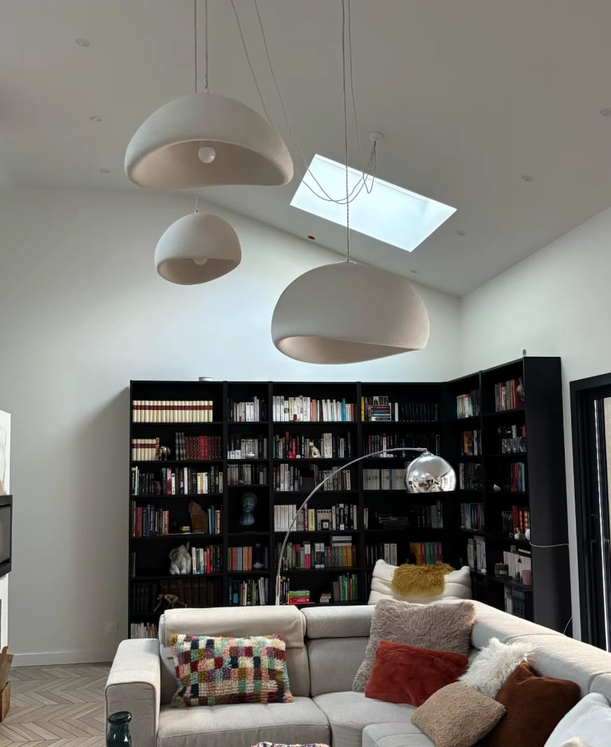 Customer photo review of Japanese Minimalist Pendant Light