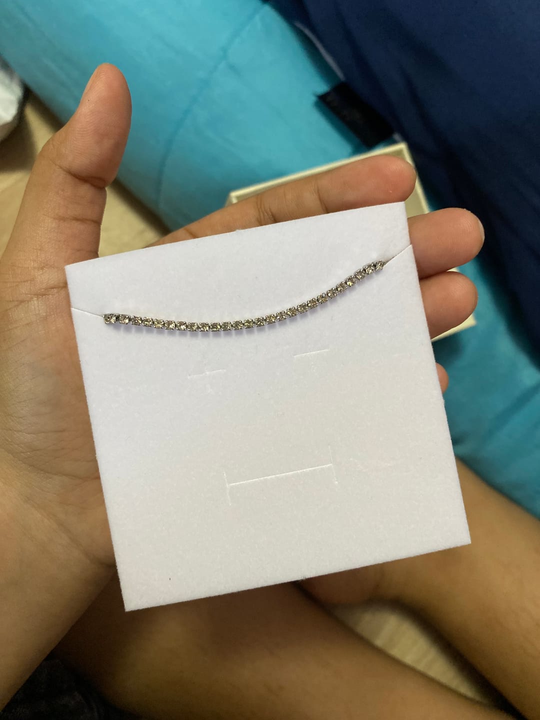 Customer photo review of Ella Tennis Bracelet