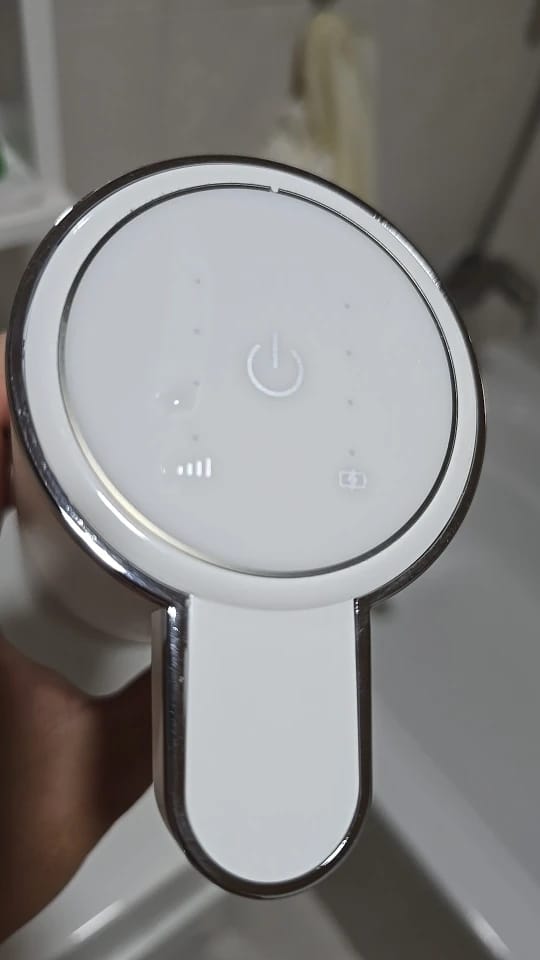 Customer photo review of Liquid Foma Soap Dispenser - Turn Your Everyday Handwashing Into a Smarter Experience