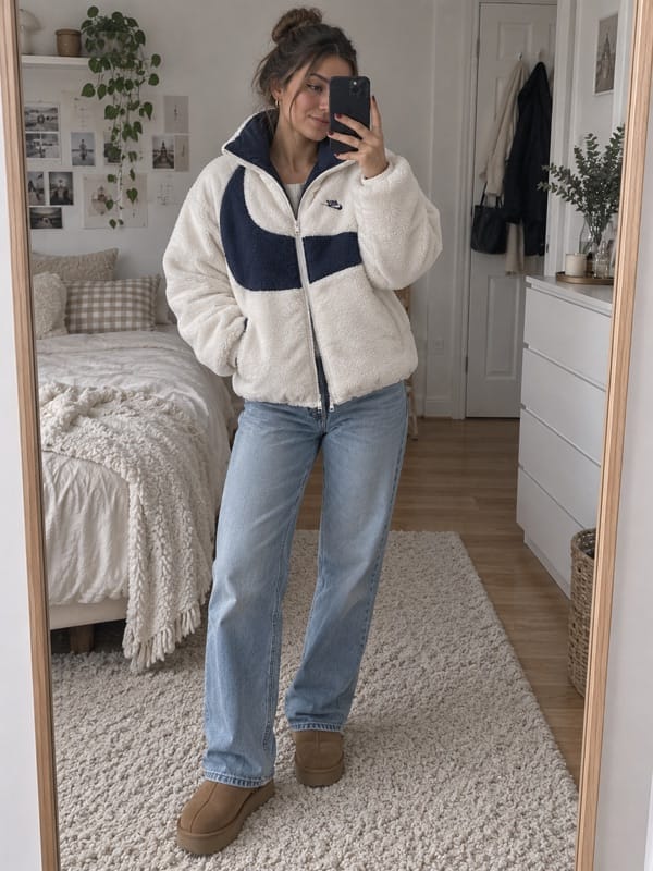 Customer photo review of Reversible Jacket - Limited drop 60% OFF today